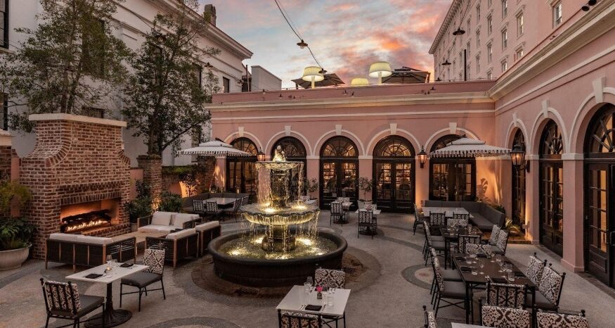 Iron Rose is located at The Mills Houseat 115 Meeting St. in Charleston. (Photo/The Mills House)