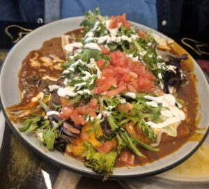 Enchiladas are among the menu favorites at Nixtamal, where the Juarez family promises to bring authentic Mexican fare to the Greenville area. (Photo/Stephanie Kalina-Metzger)