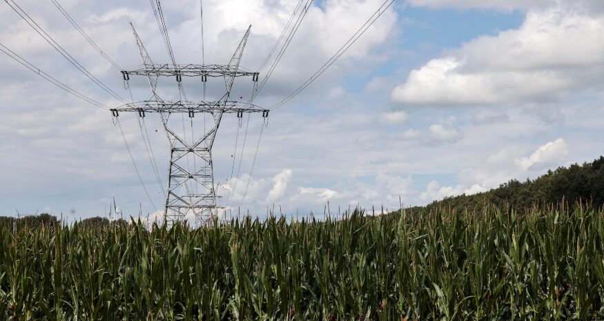 Blue Ridge Electric Co-op first delivered electric service through powerlines in January 1941. (Photo/DepositPhotos)