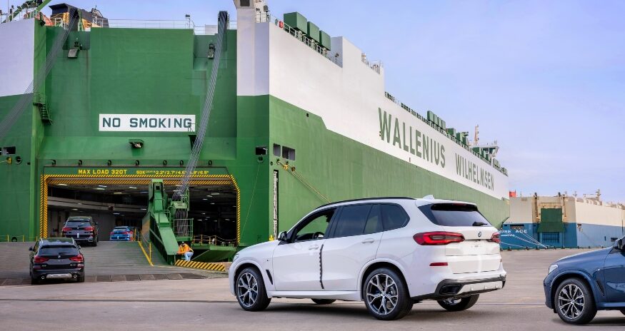 BMW X models assembled at Plant Spartanburg are shipped through the Port of Charleston and other East Coast ports to nearly 120 global markets. (Photo/BMW Manufacturing)