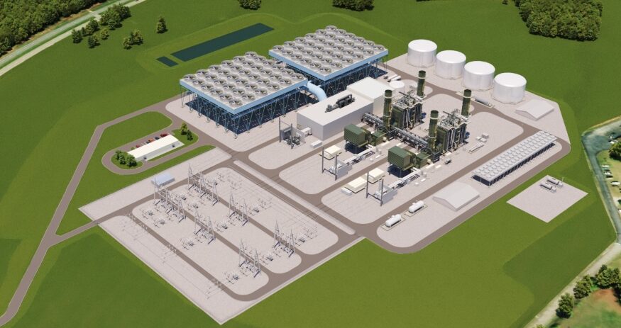 Duke Energy has received approval to build a natural gas power plant in Anderson County to support South Carolina’s growing energy demand. (Rendering/Duke Energy)