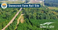 The Stonecrest Farm Rail Site in Greenwood County has been designated a CSX Select Site, recognizing its rail access, infrastructure readiness and potential for industrial development. (Photo/Greenwood County Economic Development)