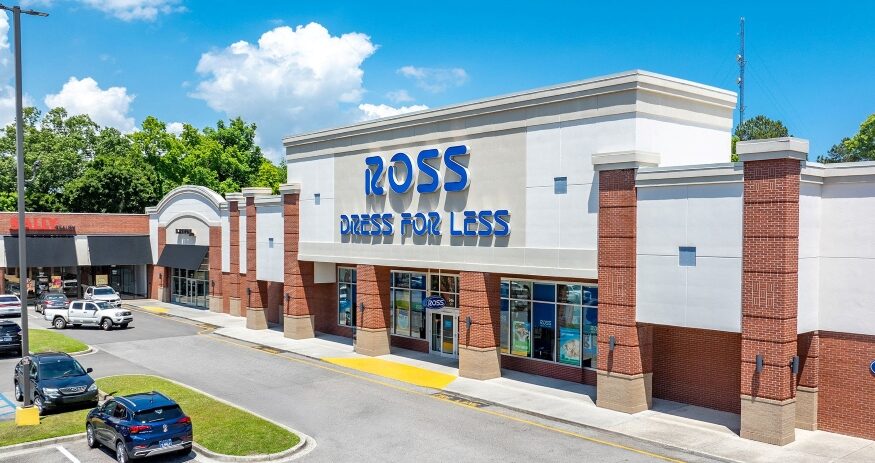 West Ashley Shoppes, a 136,000-square-foot retail center across from Citadel Mall in Charleston, recently sold for $22.57 million. (Photo/CRC)