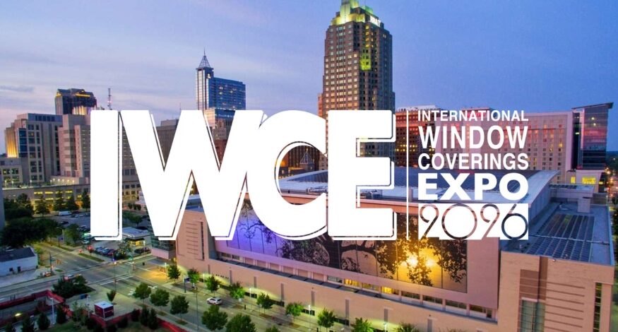 The International Window Coverings Expo will be held April 21-23 at the Raleigh Convention Center bringing thousands of designers manufacturers and home technology professionals to the city. (Photo/Window Fashion Vision)