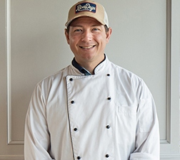 Joshua Shea, vice president of food and beverage for the RiverDogs, brings high-end restaurant experience to the Charleston Minor Leage team's fans. (Photo/Charleston RiverDogs) 