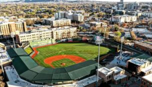Fluor Field, home of the Greenville Drive, will be featured in expanded 2026 broadcasts through new partnerships with NESN and FOX Carolina. (Photo/Greenville Drive)