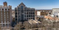 Poinsett Plaza on Main Street in downtown Greenville will house VisitGreenvilleSC’s expanded office space. (Photo/Colliers)