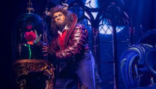 Fergie L. Philippe plays one of the title roles in Disney's Beauty and the Beast. (Photo/Matthew Murphy)