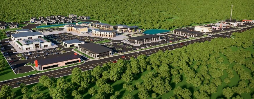 Retail leasing is now underway at Seamist Commons, a 68-acre mixed-use development in Summerville. (Stone City Capital)