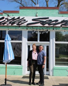 Chef Conner Hinderks and partner Christina Blackley opened Little Secret, a 35-seat restaurant in Greenville's West End featuring inventive, globally inspired cuisine. (Photo/Stephanie Kalina-Metzger)
