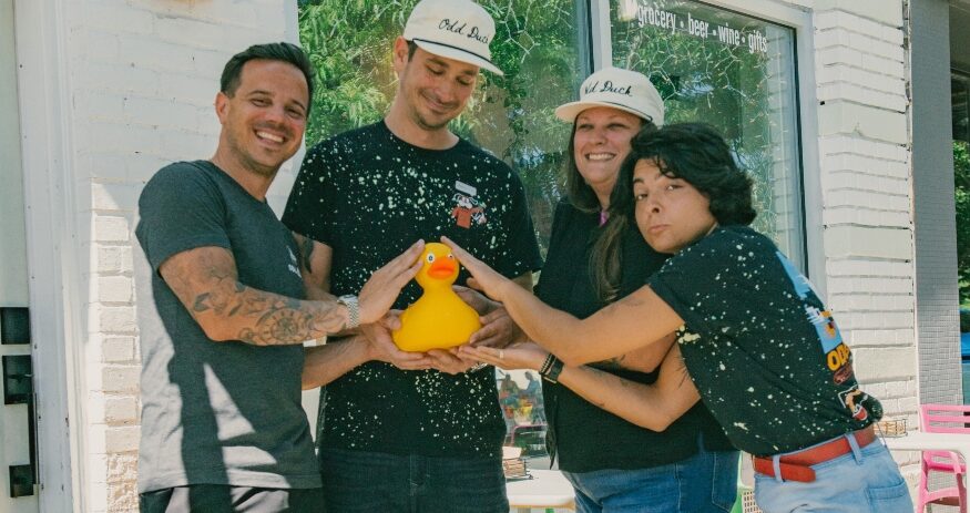 Jared Hellman and Andrew Hare started Old Duck after first pursuing separate careers elsewhere. (Photo/Old Duck)