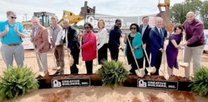 City leaders, developers and residents gathered for the groundbreaking of The Alliance affordable housing development on Laurens Road in Greenville. (Photo/City of Greenville)