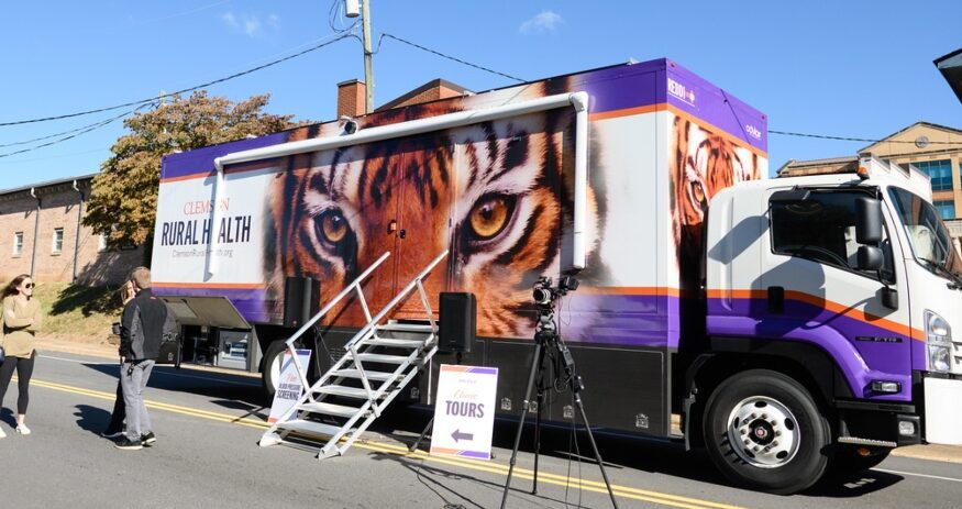 Clemson Rural Health received a $7.7 million grant to launch South Carolina’s first comprehensive mobile maternity clinic serving underserved rural communities. (Photo/Clemson University)