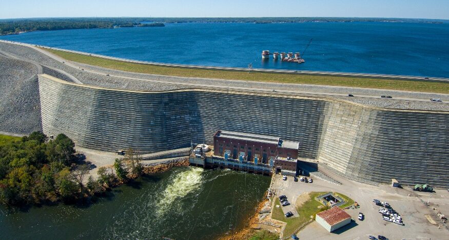Dominion operates the Saluda Hydroelectric Project in Columbia. NextEra Energy and Dominion Energy announced a merger agreement that would create the world’s largest regulated electric utility company. (Photo/Dominion Energy)