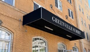 City leaders, development partners and residents took part in a ceremonial groundbreaking for the Greenville Summit rehabilitation project in downtown Greenville. (Photo/City of Greenville)