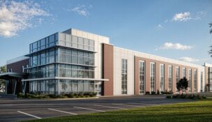 Self Regional Healthcare says the facility will bring together a wide range of specialty services under one roof, including urology, gastroenterology, general surgery, bariatric surgery, women’s health and infusion services. (Rendering/McMillan Pazdan Smith)