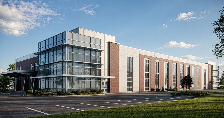 Self Regional Healthcare says the facility will bring together a wide range of specialty services under one roof, including urology, gastroenterology, general surgery, bariatric surgery, women’s health and infusion services. (Rendering/McMillan Pazdan Smith)