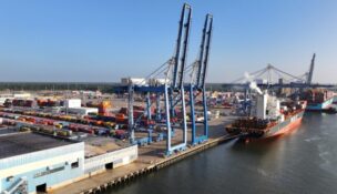 SC Ports is expanding ro-ro operations at the North Charleston Terminal to support growing cargo demand and rail connectivity. (Photo/Matthew Peacock)