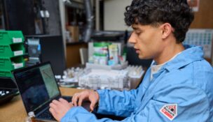 Clemson University student entrepreneur Lukas Garcia earned national recognition and $25,000 in funding after winning the America250 America’s Startup competition with his venture, Crystal-XG. (Photo/Clemson University)