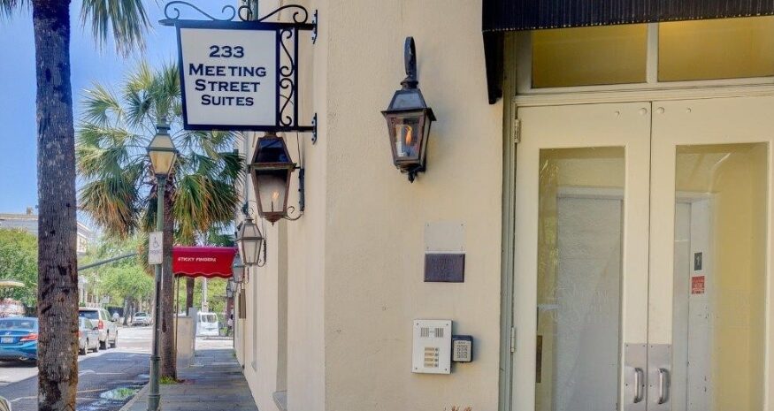 TG Meeting Street Suites LLC sold 3,347 square feet of short-term rental space at 235 Meeting St. in Charleston to Crimson Hospitality LLC. (Photo/CBRE)
