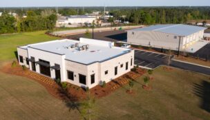 J.C. Wilkie Construction's new Lexington headquarters includes office space, expanded shop facilities and infrastructure designed to support the company's continued growth. (Photo/J.C. Wilkie Construction)