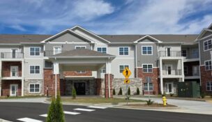 Community leaders celebrated the opening of Southpointe Senior Residences, a 90-unit affordable housing community for adults age 55 and older in Greenville. (Photo/Greenville Housing Fund)