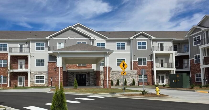 Community leaders celebrated the opening of Southpointe Senior Residences, a 90-unit affordable housing community for adults age 55 and older in Greenville. (Photo/Greenville Housing Fund)