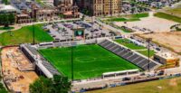 GE Vernova Park will welcome fans for a free USA vs Türkiye watch party, offering a first look at the new professional soccer stadium in Mauldin. (Photo/GhostBrands)