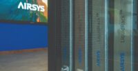 An Airsys cooling rack is designed to efficiently remove heat from high-performance data center servers using advanced liquid cooling technology. (Photo/Airsys)