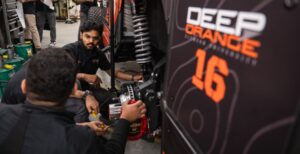 Graduate students at Clemson University work on last year’s concept prototype — Deep Orange 16. This year they are working alongside BMW engineers to develop the Deep Orange 17 energy-positive electric vehicle concept, scheduled to debut this August. (Photo/Clemson University)