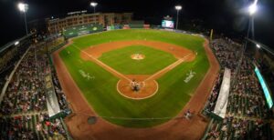 Industry leaders, educators and students will gather at Fluor Field on Aug. 4 for Advanced Manufacturing & Engineering Night, highlighting careers in robotics, AI and advanced manufacturing. (Photo/Greenville Drive)