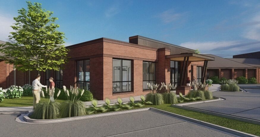 The latest Under Construction roundup highlights commercial projects underway across South Carolina, including industrial, office, retail and community developments. The expansion of M. B. Kahn is expected to be complete in January. (Rendering/Cline)