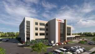 Rendering of Prisma Health's planned $180 million Fountain Inn Medical Park, a 50-acre health care campus that will expand specialty and outpatient services in southern Greenville County. (Rendering/Prisma Health)