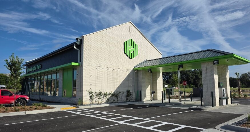 Huntington National Bank is opening its first Summerville branch, expanding its South Carolina presence as part of a broader Carolinas growth strategy. (Rendering/Huntington Bank)