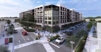 Woodfield Development has begun construction on a 285-unit apartment community at Ashley Landing in West Ashley, part of a broader mixed-use redevelopment. (Rendering/Woodfield Development)