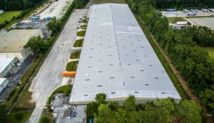 Bridge Commercial represented Venom EV in the lease of a 200,000-square-foot industrial facility at 2725 W. 5th North St. in North Charleston, one of the largest commercial real estate transactions reported this period. (Photo/Bridge Commercial)
