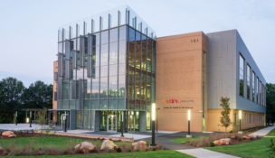 South Carolina’s technical colleges are expanding programs in areas including advanced manufacturing, robotics, cybersecurity and health care to meet the state’s workforce demands. The health and life sciences building (above) at Greenville Technical College is a relatively new building, sponsored by Prisma Health. (Photo/Greenville Technical College)