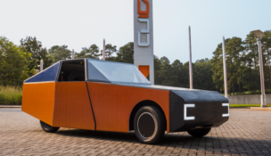 Clemson University graduate students developed Deep Orange 17, a solar-integrated electric vehicle prototype created in collaboration with BMW. (Photo/Clemson University)
