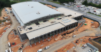 Construction continues on the Prisma Health Performance Center at 1529 S. Highway 14 in Greer. The facility is expected to open in early 2027. (Photo/City of Greer)
