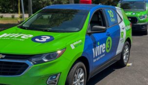 Wire 3 has begun construction of its 100% fiber internet network in Anderson as part of a $36 million investment to bring high-speed broadband service to approximately 35,000 homes and businesses. (Photo/Wire 3)