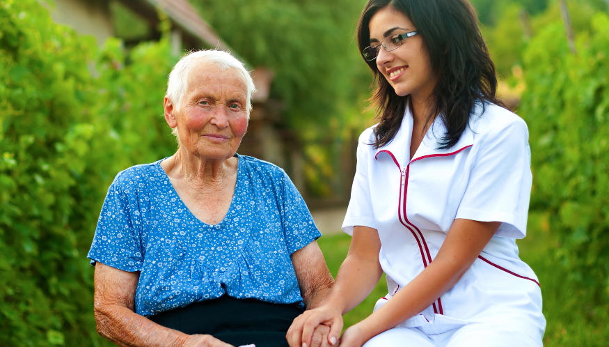 An aging U.S. population is expected to increase demand for health care and eldercare workers, intensifying workforce challenges across the country. (Photo/DepositPhotos)