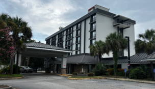 The former Grand Hotel at 3640 Dorchester Road in North Charleston is slated for conversion into an affordable housing development by Brick Lane. (Photo/Jenny Peterson)