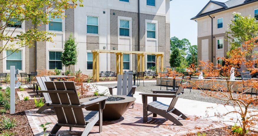 Charleston Southern University has opened Magnolia Hall, a 216-bed residence hall, and a new student health clinic on its North Charleston campus. (Photo/Charleston Southern University)